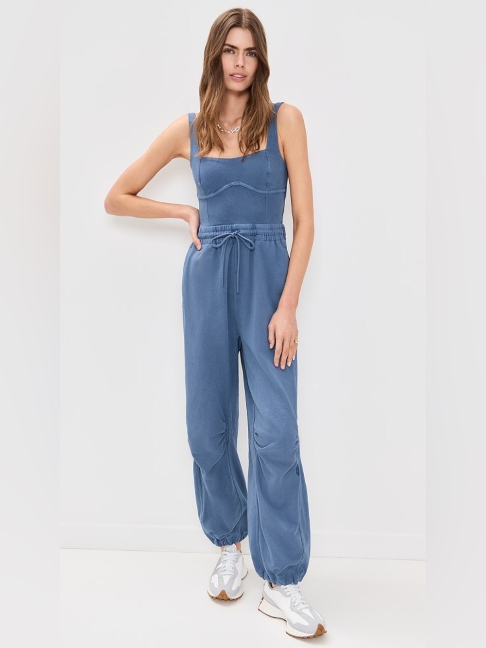 Free People Movement inbound onesie in skyline